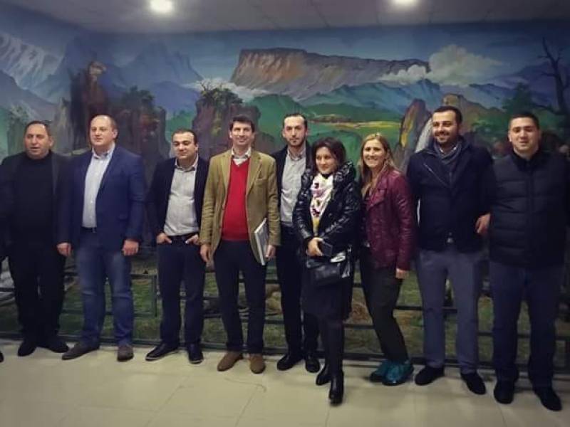 ავსტრიის ელჩმა ადგილობრივი თვითმმართველობის წარმომადგენლებთან ერთად ცაგერის...